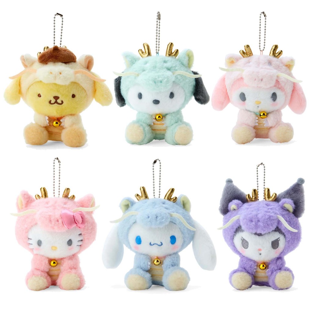 Japan Sanrio Hello Kitty / My Melody / Pompompurin / Cinnamoroll / Kuromi / Pochacco Plush Doll