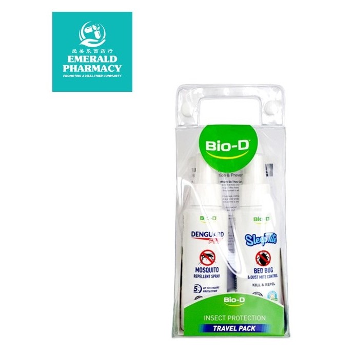 Bio-D Insect Protection Travel Pack (Bed Bug + Mosquito) | Shopee Malaysia