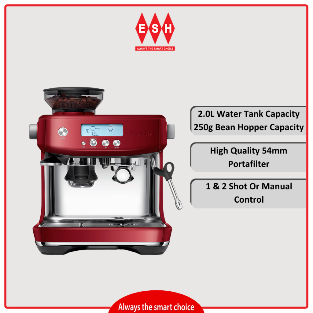 Breville BES878RVC (Red Velvet Cake) The Barista Pro Espresso Coffee