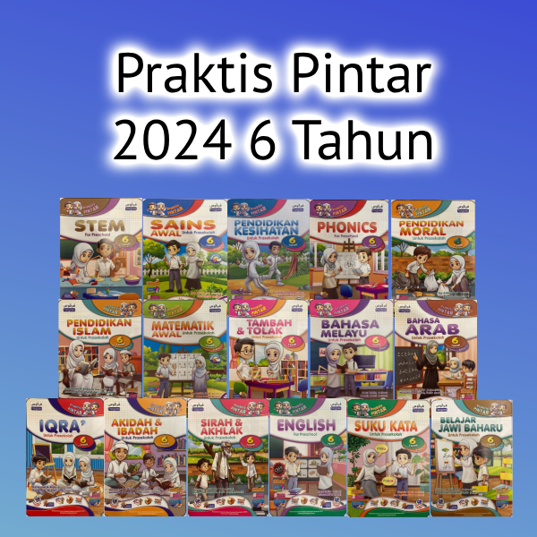 2024 BUKU KERJA PRAKTIS PINTAR 6 TAHUN | Shopee Malaysia