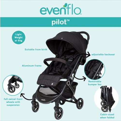 EVENFLO X GB PILOT COMPACT STROLLER Shopee Malaysia