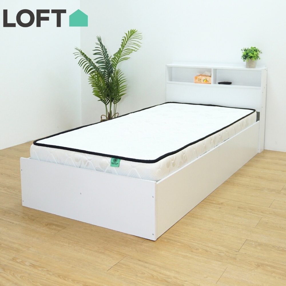 *NEW single bed frame LANNA GERRAD single size storage bed frame/ katil single/ katil single