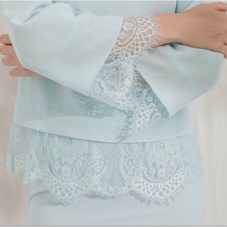 3M/Lot) White French Lace Trim Embroidery Eyelash Lace DIY