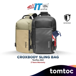 Tomtoc T24 11" Croxbody Shoulder Bag / Sling Bag / Crossbody Bag - Black / Khaki A54