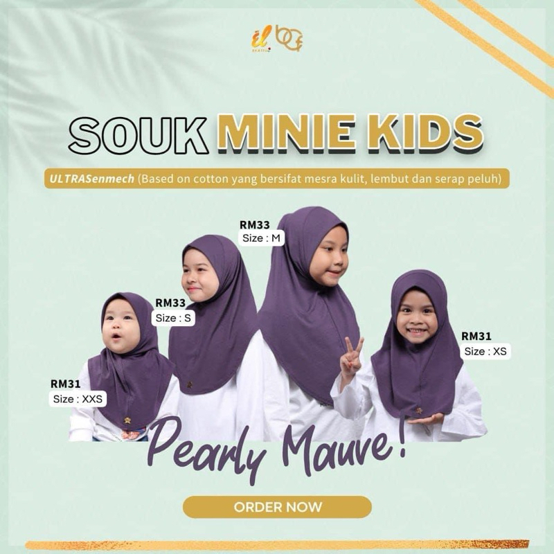 🌹SOUK KIDS🌹mini souk bychefiza🎁FREE GIFT 🎁Postage setiap hari | Shopee ...