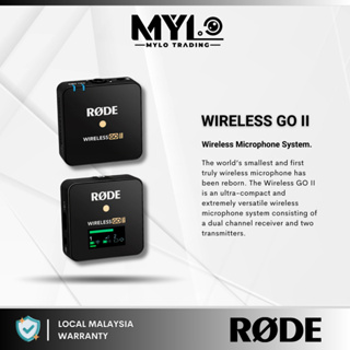 Rode Wireless GO II Single Channel Wireless Microphone System