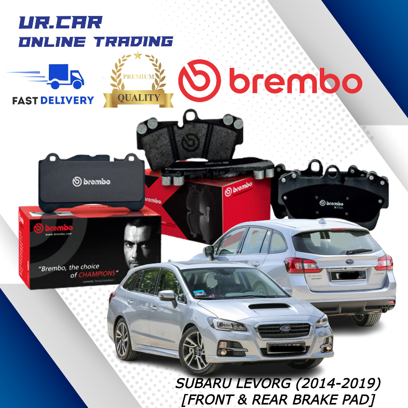 BREMBO SUBARU (2014 2019) BRAKE PAD FRONT (DEPAN) & REAR