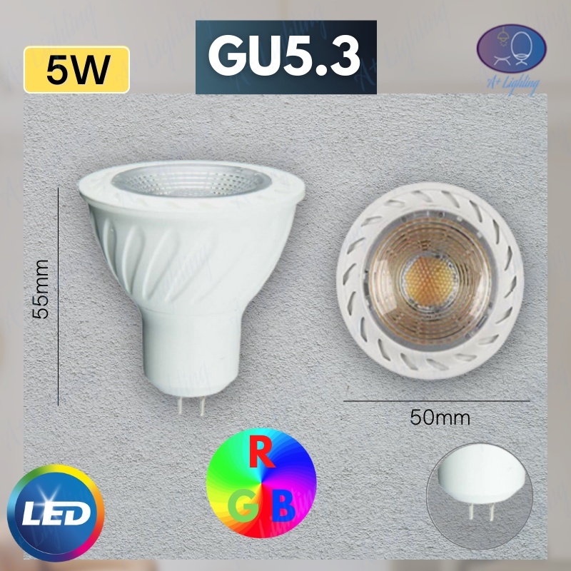 [2 Years Warranty] 7W MR16 LED BULB GU10 GU5.3 G5.3 EYEBALL BULB SPOT ...