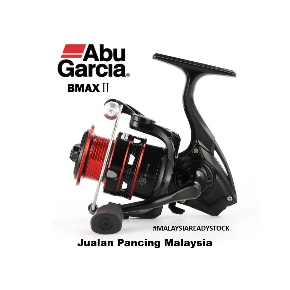 Original ABU GARCIA BLACK MAX 2 Spinning Fishing Reel 4+1BB 500