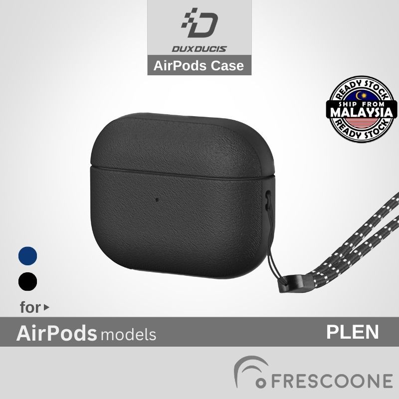 DUX PLEN TPU Case 2 Piece Textured Shockproof Cover Casing for AirPods ...
