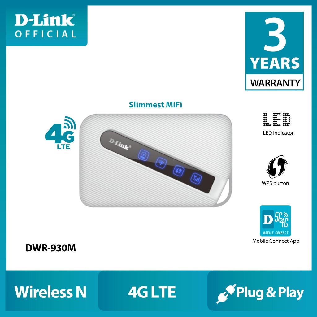 D-Link 4G LTE Portable MIFI Mobile Battery Router, 4G LTE unlimited ...