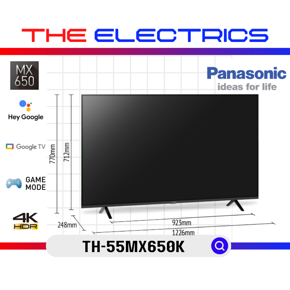 Panasonic K Hdr Smart Led Tv Th Mx K Shopee Malaysia