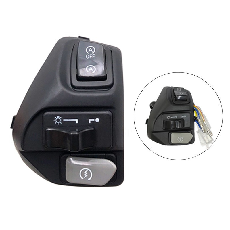 YAMAHA HANDLE SWITCH ON OFF ENGINE RIGHT KANAN PNP LC135 V1-V7 SOLARIZ ...