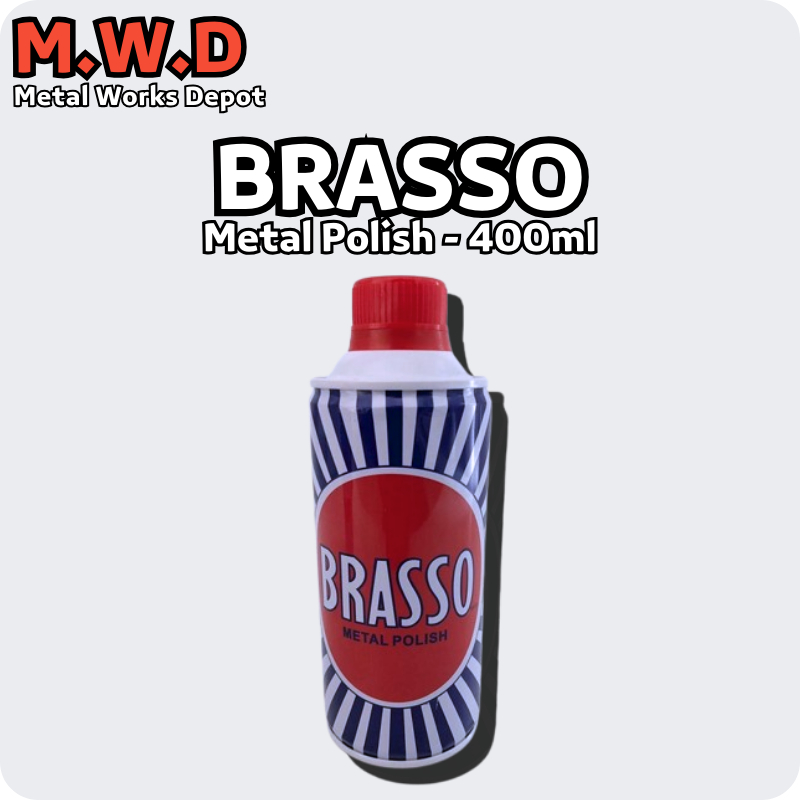 400ml Brasso Brass Copper Metal Polish Shopee Malaysia