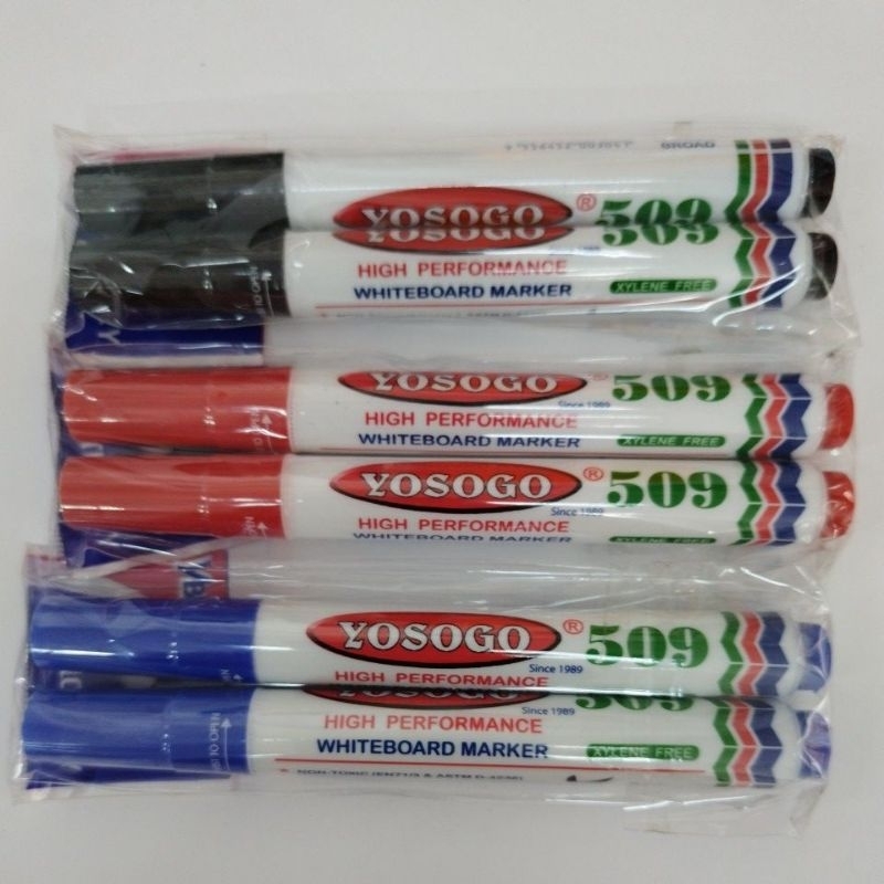 yosogo Whiteboard Marker (2Pcs) Shopee Malaysia