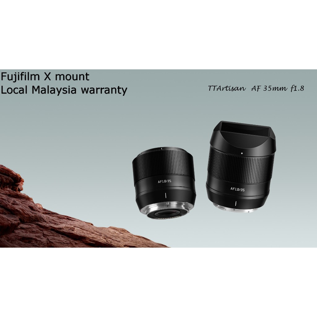 TTArtisan 35mm f1.8 AF lens, Fuji Fujifilm X mount, autofocus Shopee