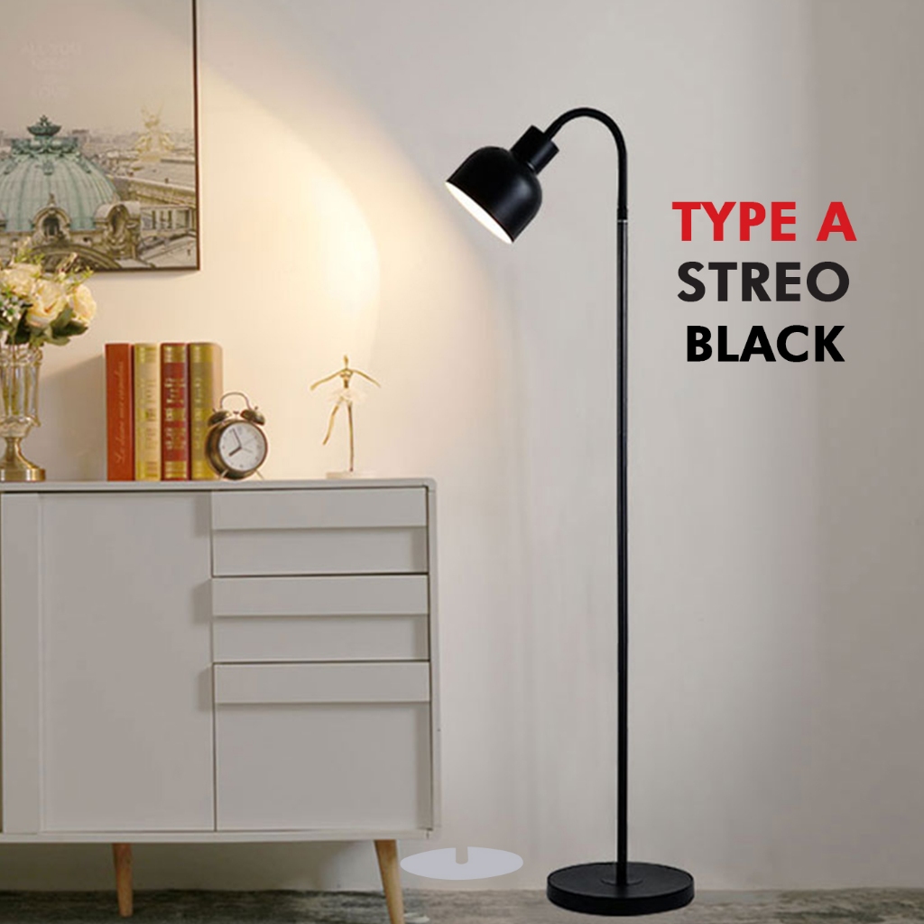 Modern Nordic Tripod Stand Floor Lamp Standing Lamp Bedside Lamp Lampu