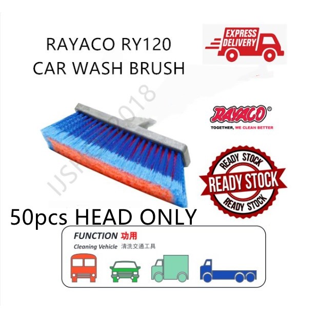 Rayaco Car Wash Brush / Bus Broom / Cuci Kereta 120 CAR WASH BROOM