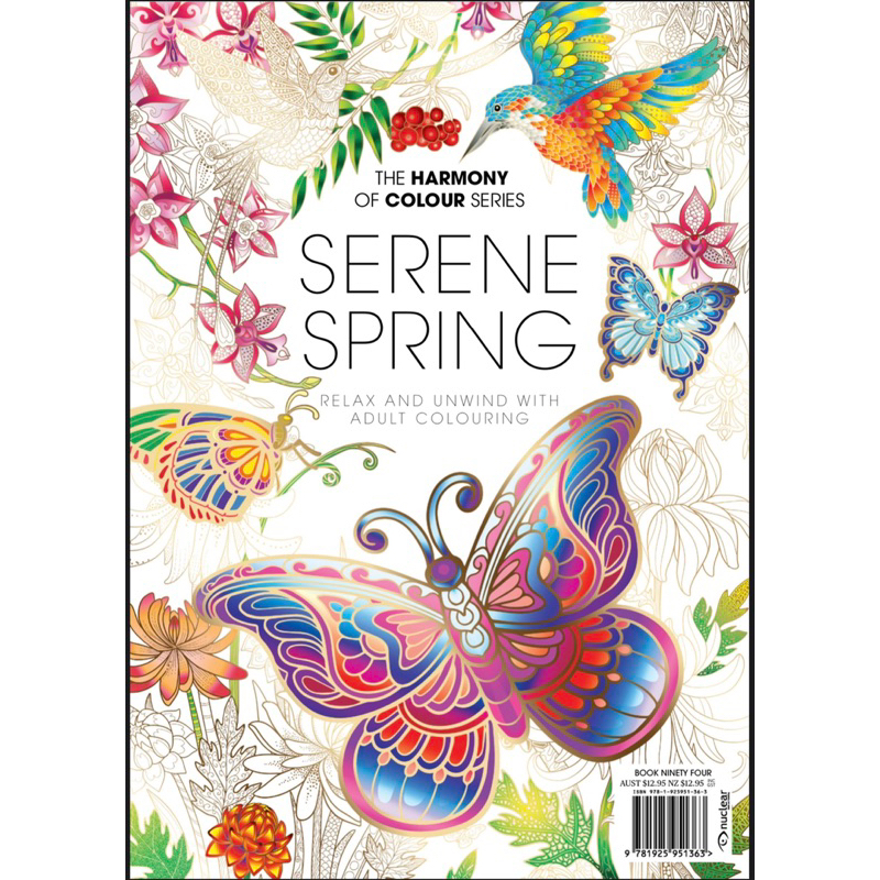 [EBOOK] Coloring book Serene Spring Colouring book colouring for adult