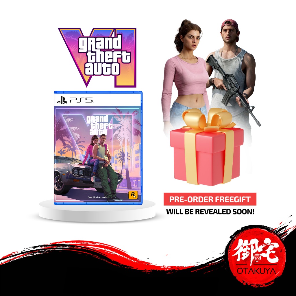 PRE-ORDER】PS5 GTA 6 Grand Theft Auto VI 俠盜獵車手 6 (English Chinese Version)