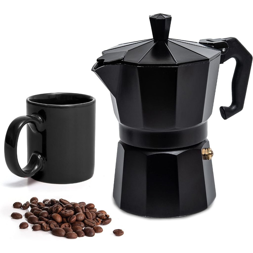 Moka Pot Coffee Makers Italian Drip Top Mocha Espresso Cafeteria