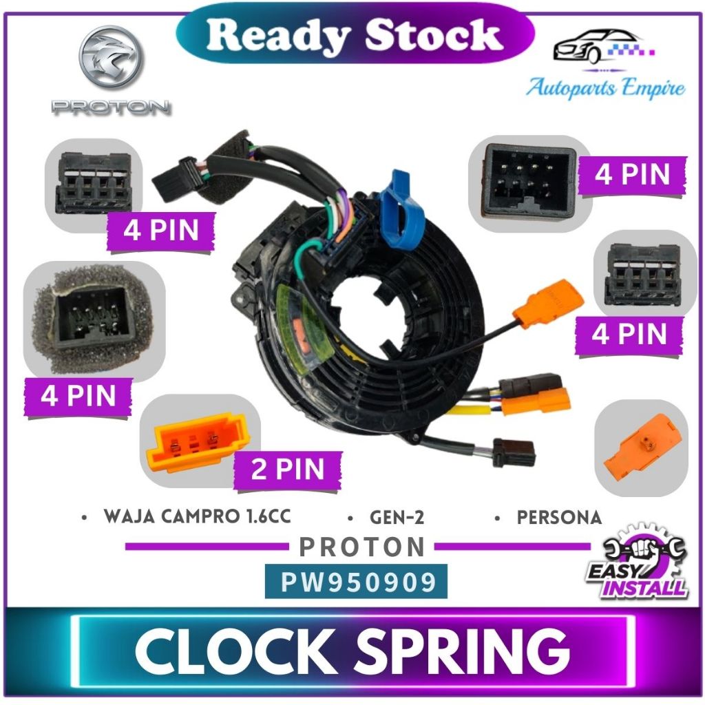 Proton Exora / Waja Campro /Gen-2 / Persona 】Airbag Spiral Cable ...