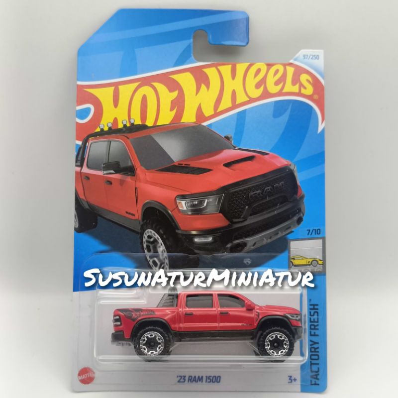 Hot Wheels '23 Ram 1500 Dodge (Card) 1:64 HW 2024 New Model Miniature ...