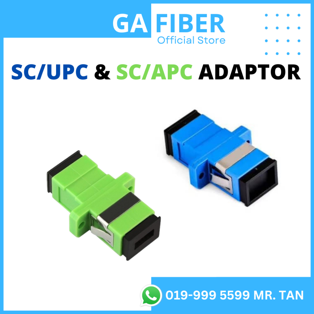 Fiber Optic SC/UPC & SC/APC Adaptor Single Mode Simplex SC/UPC & SC/APC ...
