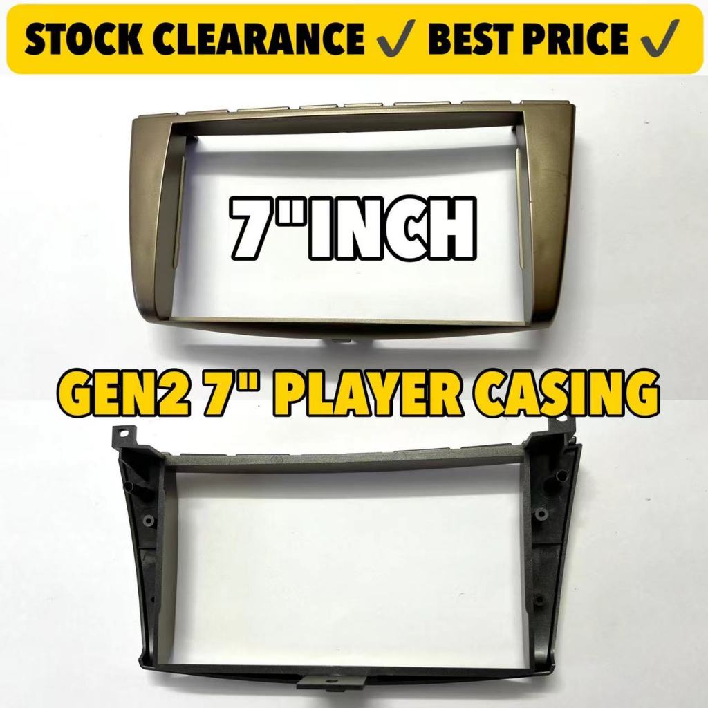 Proton Gen2 Persona 7Inch 2Din Audio Player Casing Double Din 7