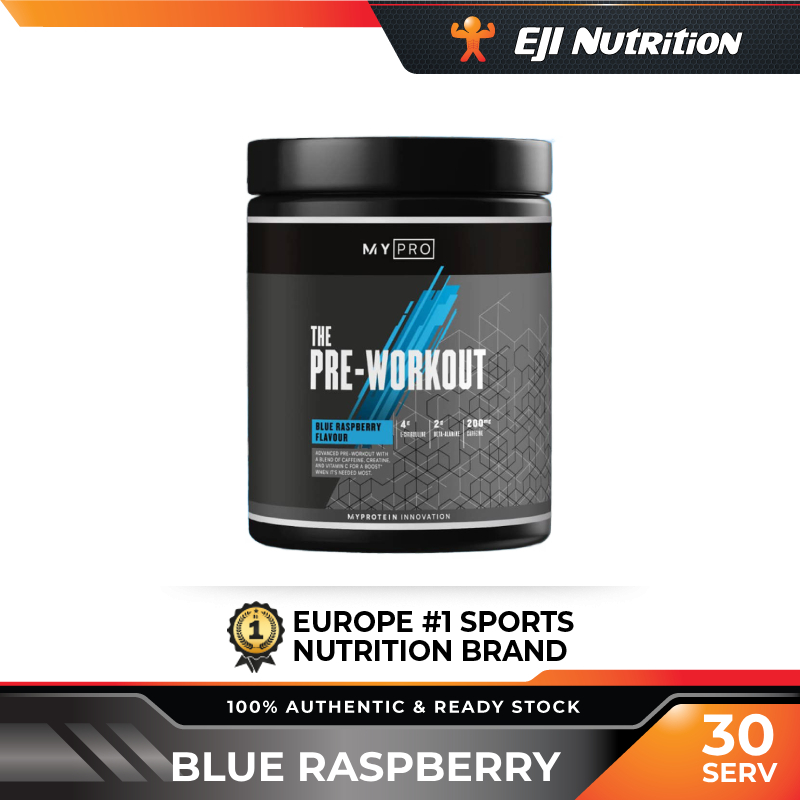 MYPROTEIN THE PreWorkout, 30 Servings Blue Raspberry (Exp 03/25
