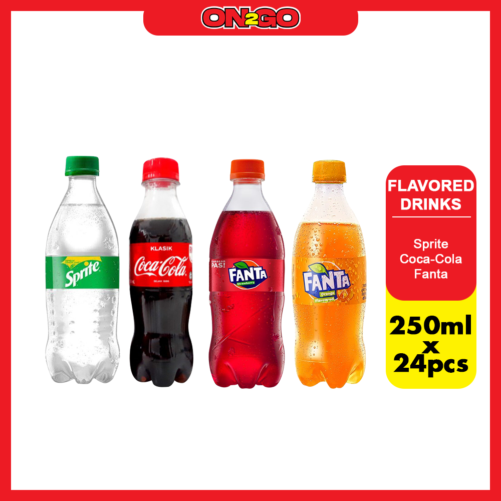 ON2GO 250mlx24 Fanta Strawberry Orange Coca Cola Sprite | Shopee Malaysia