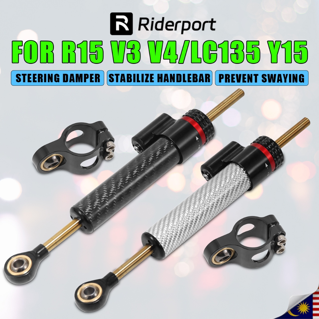 Yamaha R15 V3 V4 Lc135 Mt15 R25 Steering Damper Adjustable Premiun