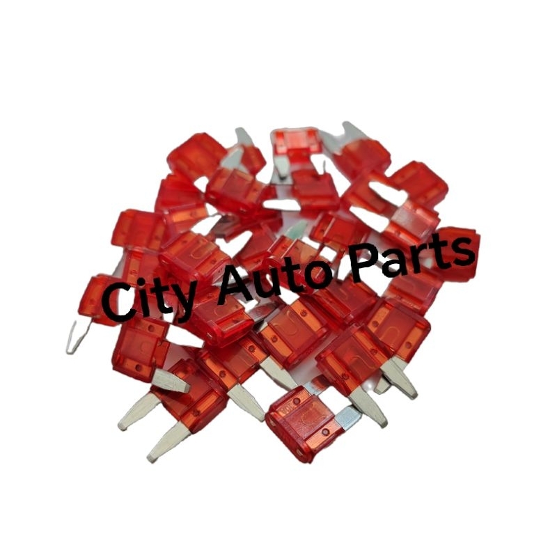 Car Blade Mini Fuse Toyota Honda Nissan Perodua (10pcs/100pcs) Shopee