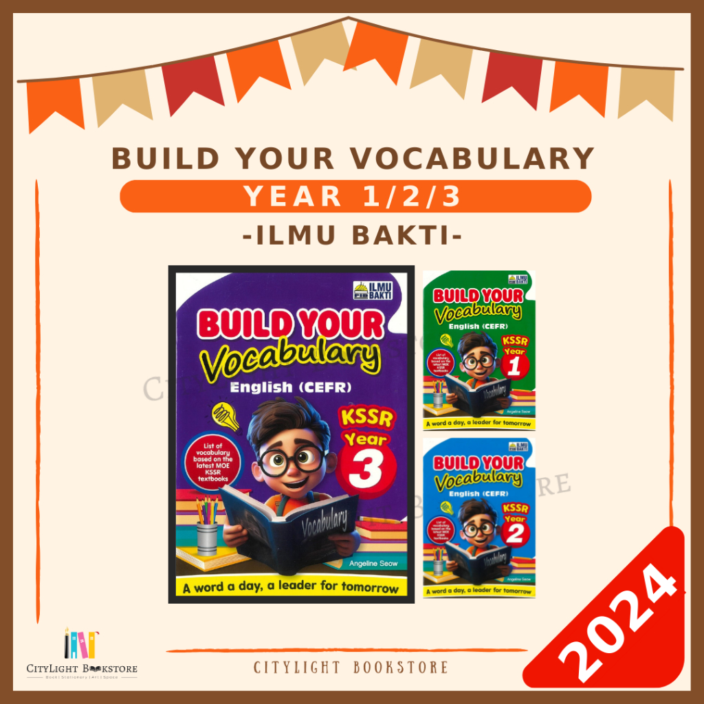 [citylight] Buku Rujukan 2024 Build Your Vocabulary English Cefr