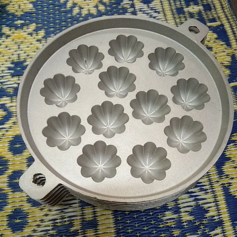 Acuan bahulu cermai saiz mini 7 inci. | Shopee Malaysia