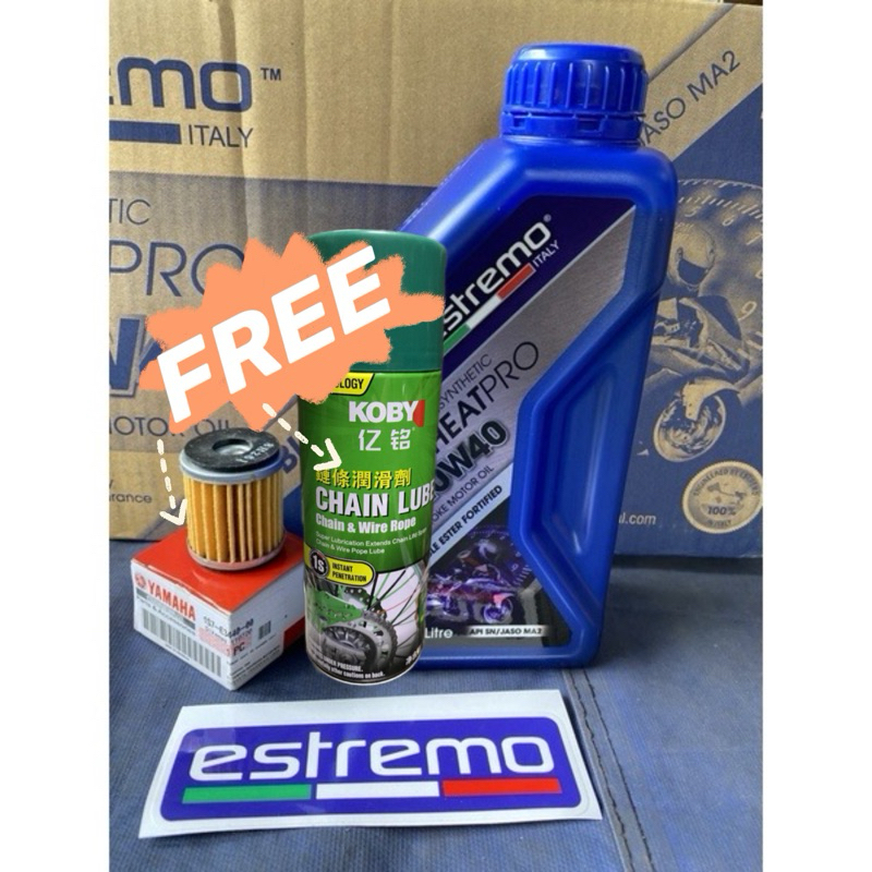 ORIGINAL ESTREMO HEATPRO SEMI SYNTHETIC 10w40/15w50