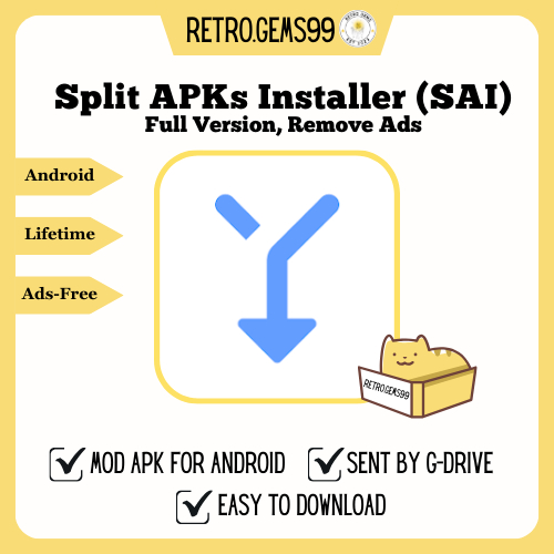 Android 💥Split APKs Installer (SAI) Full Version Remove Ads💥APK APKS