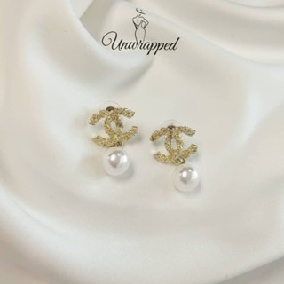 Chanel dangling hot sale earrings price