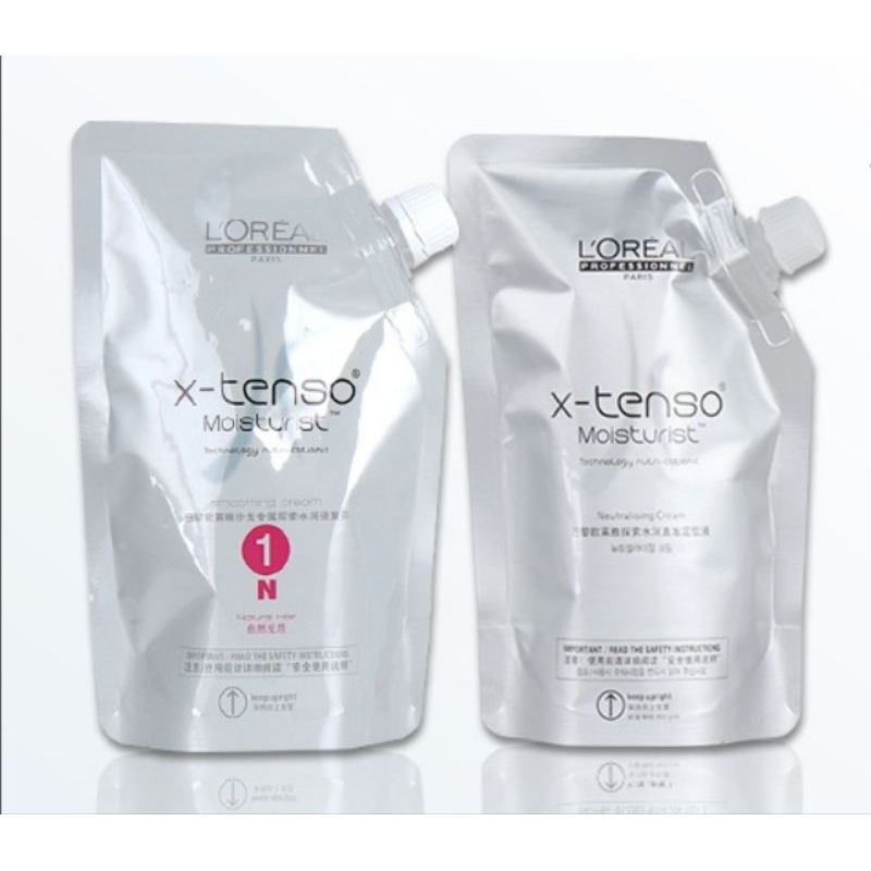 [Ready Stock] L'Oreal X-tenso rebonding cream straightening cream ...