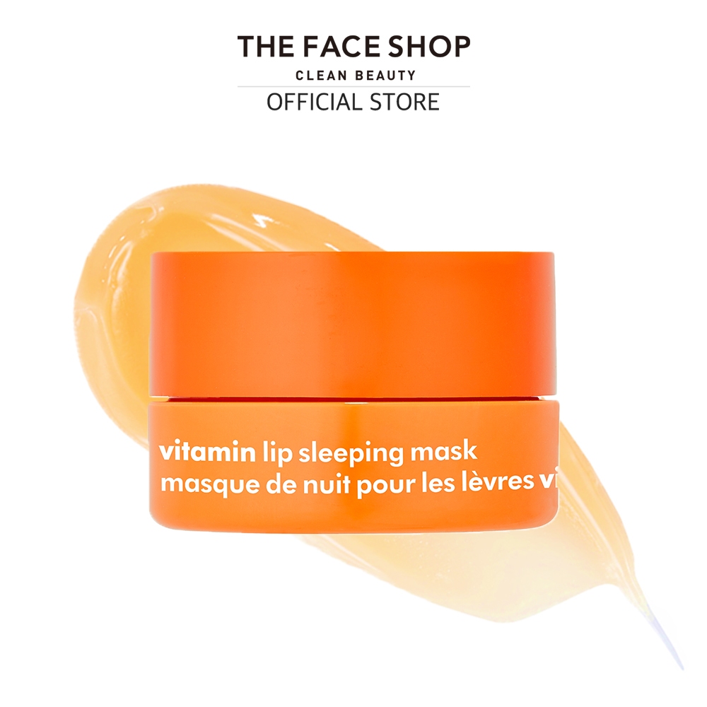 THE FACE SHOP Vitamin Lip Sleeping Mask 14g Soft & Moisturizing