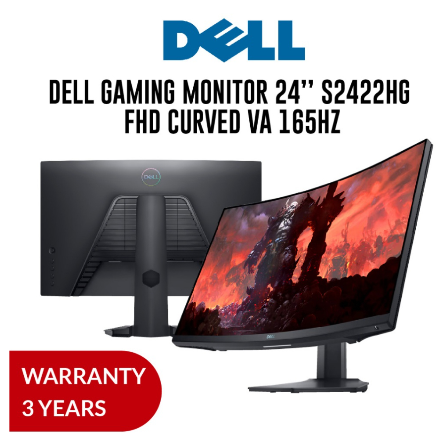 Dell Gaming Monitor S Hg Fhd Curved Va Hz Shopee Malaysia