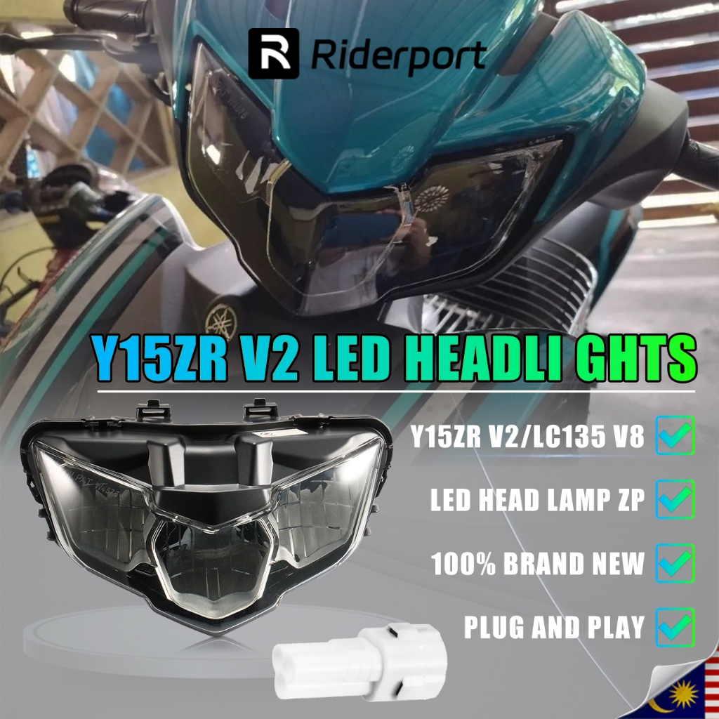 Y15 V2 LC135 V8 LAMPU DEPAN LED HEAD LIGHT LED HEADLAMP Y15ZR Y15 LC V8