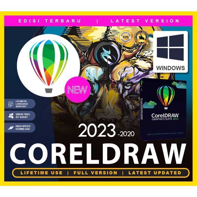 CorelDraw Graphics Suite 2023 + Video Guides | 𝐖𝐢𝐧𝐝𝐨𝐰𝐬 | 𝐅𝐮𝐥𝐥 𝐕𝐞𝐫𝐬𝐢𝐨𝐧 ...