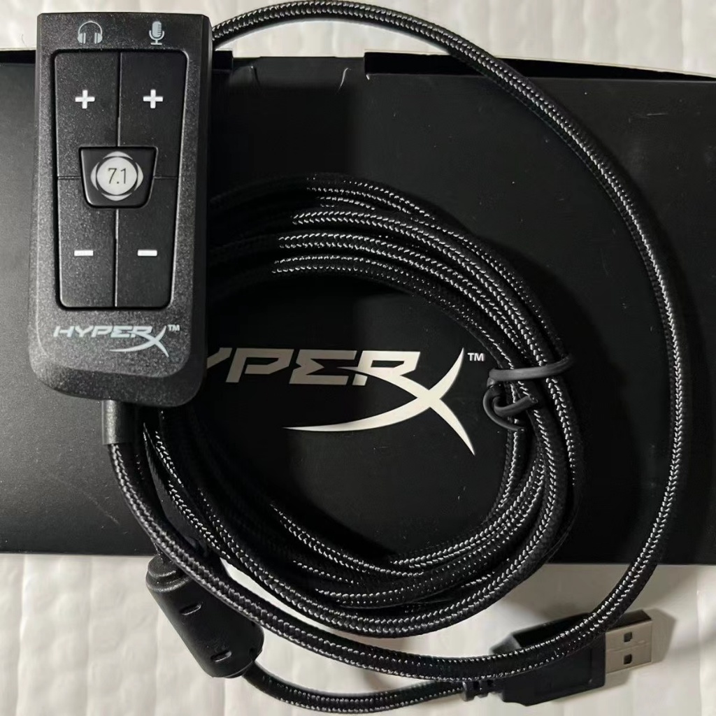 HyperX Cloud II USB Sound Card 7.1surround sound card Shopee Malaysia