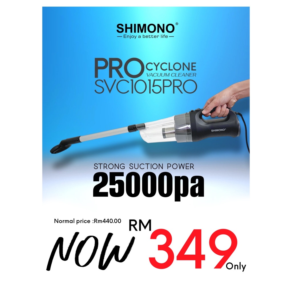 SHIMONO [2024 UPGRADED MODEL] SVC1015 PRO Corded ProCyclone Handheld