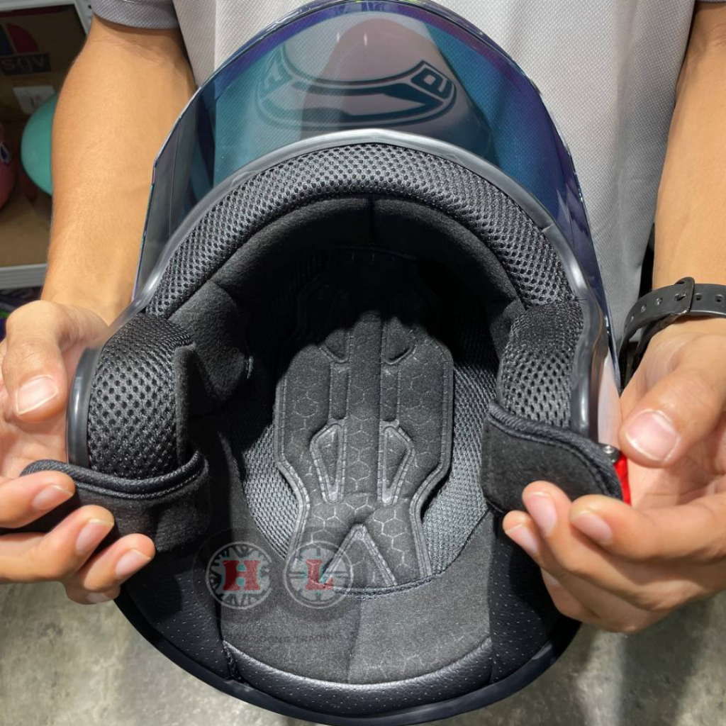 ACES R1 HELMET PLAIN COLOR (Helmet Open Face Aces R1 Siap Visor Clear ...