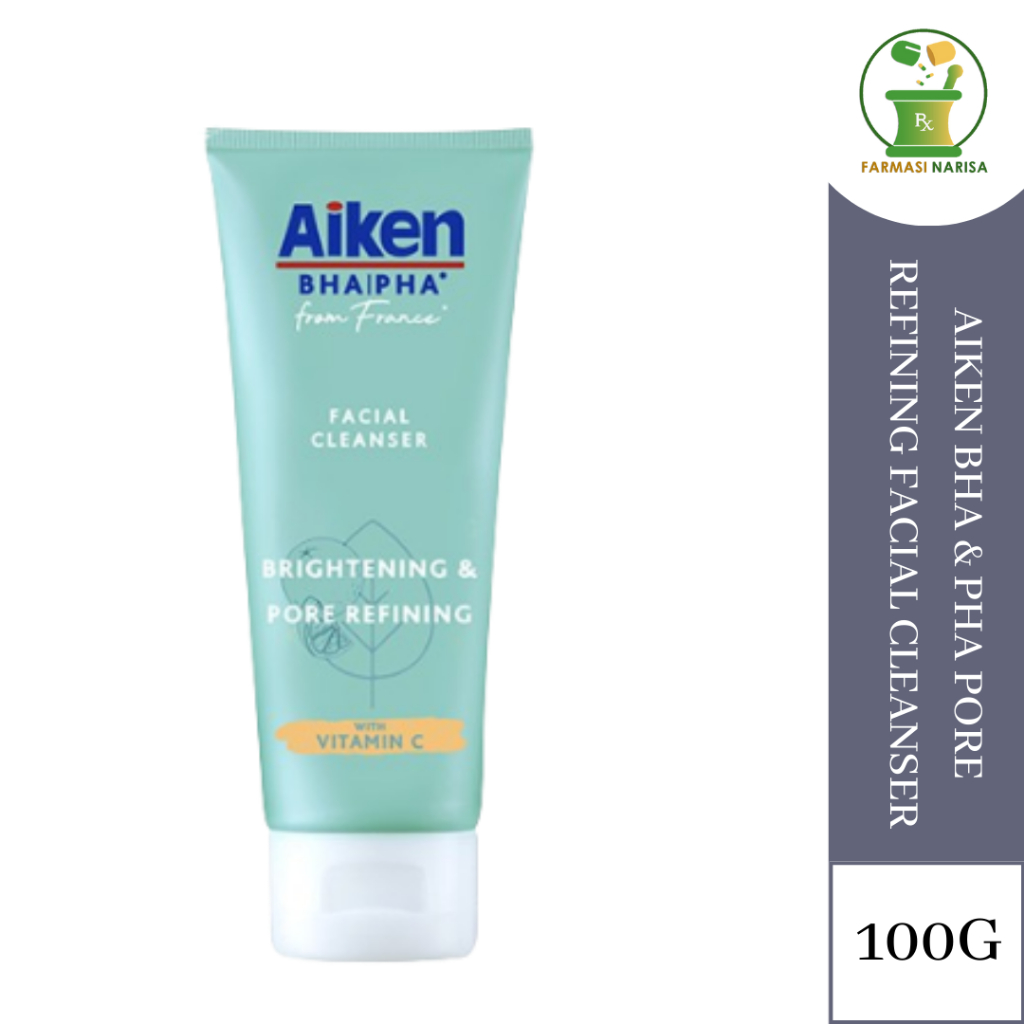 AIKEN BHA & PHA PORE REFINING FACIAL CLEANSER 100G | Shopee Malaysia