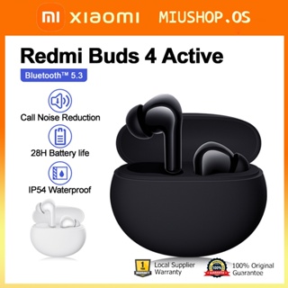 New Arrival】Global Version Xiaomi Redmi Buds 4 Active Earphone Up to 28  Hours Listening Bluetooth 5.3 Noise Cancellation for Clear Calls