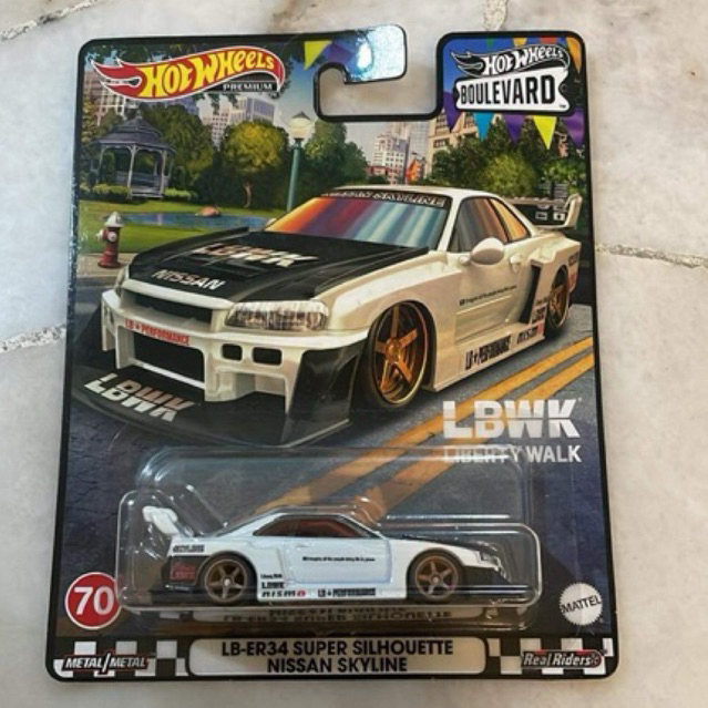 Hot Wheels Boulevard LBWK Nissan Skyline R34 | Shopee Malaysia