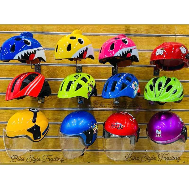 Helmet best sale basikal shopee